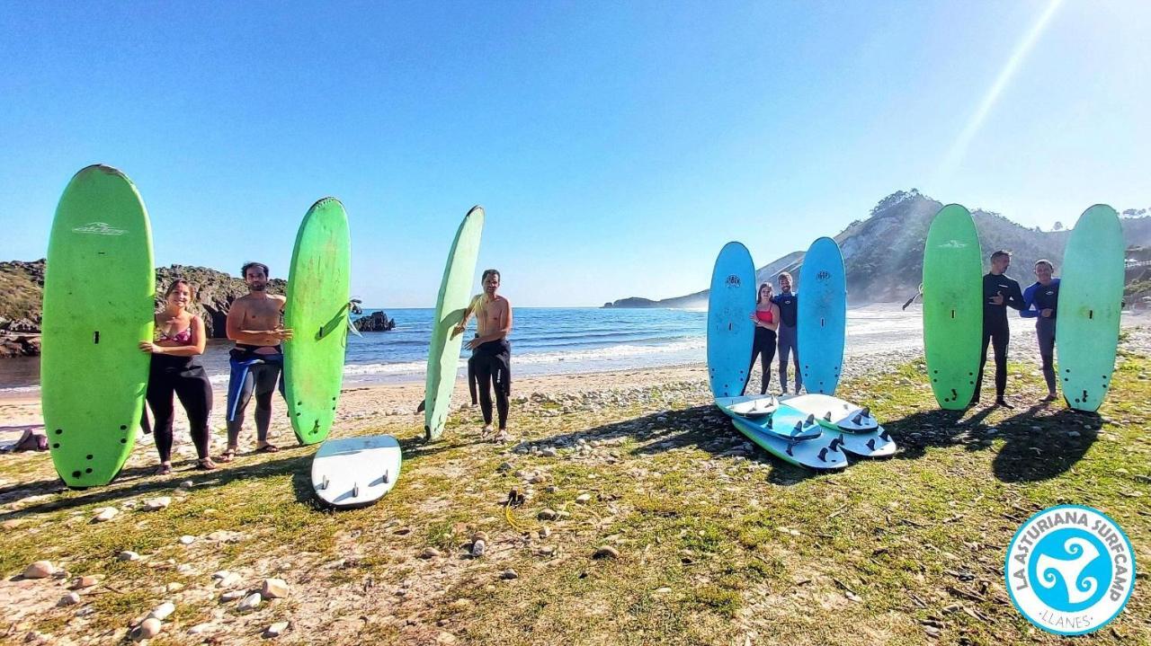 Llanes Surfcamp & Hostel Extérieur photo