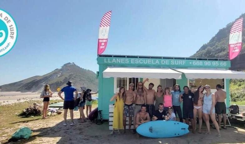 Llanes Surfcamp & Hostel Extérieur photo