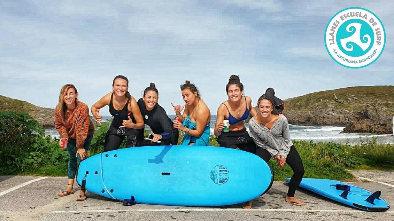 Llanes Surfcamp & Hostel Extérieur photo